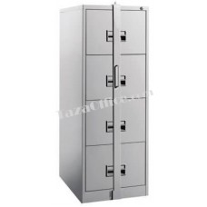 4 Drawer Steel Filing Cabinet with Locking Bar